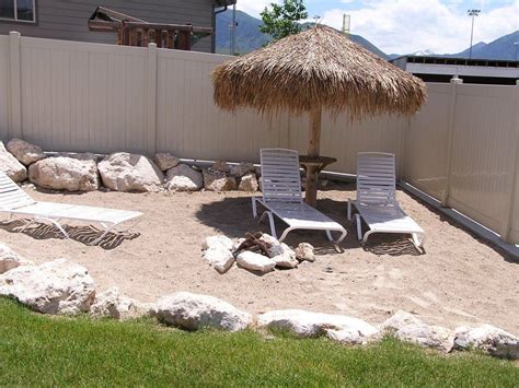 best beach setup ideas|diy beach backyard ideas.